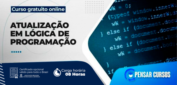 Saiba mais sobre o curso Minicurso Atualização em Lógica de Programação