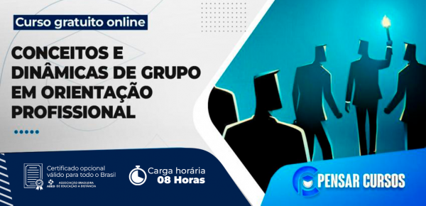 Saiba mais sobre o curso Minicurso Conceitos e Dinâmicas de Grupo em Orientação Profissional